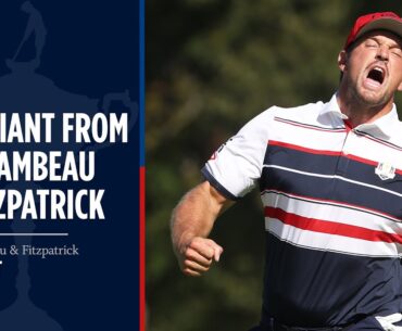 DeChambeau & Fitzpatrick Battle it Out! | 2025 Ryder Cup
