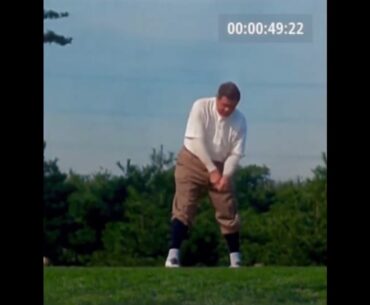 BABE RUTH - 1934 #golf #golfswing