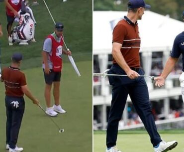 New footage emerges showing why Bryson DeChambeau confronted Justin Rose at Ryder Cup