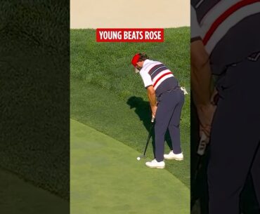 Cam Young WINS first singles match! 😎