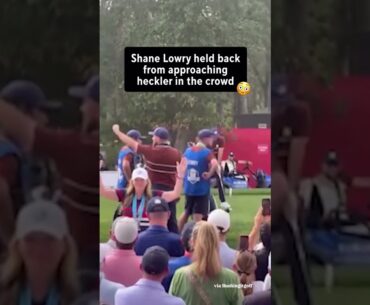 Tensions are high at the Ryder Cup 😬