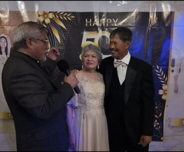 Video of Fe & Romy's Golden Wedding Celebration at Hiddenbrooke Golf Club, Vallejo, CA