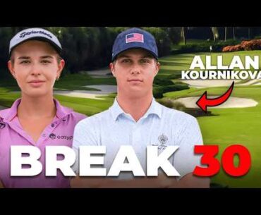 Can I Break 30 with Allan Kournikova?