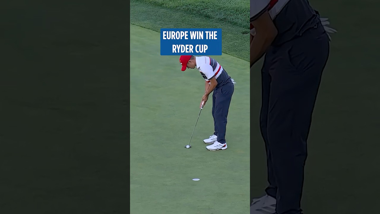 Europe WIN the 2025 Ryder Cup! 🏆 Europe WIN the 2025 Ryder Cup! 🏆