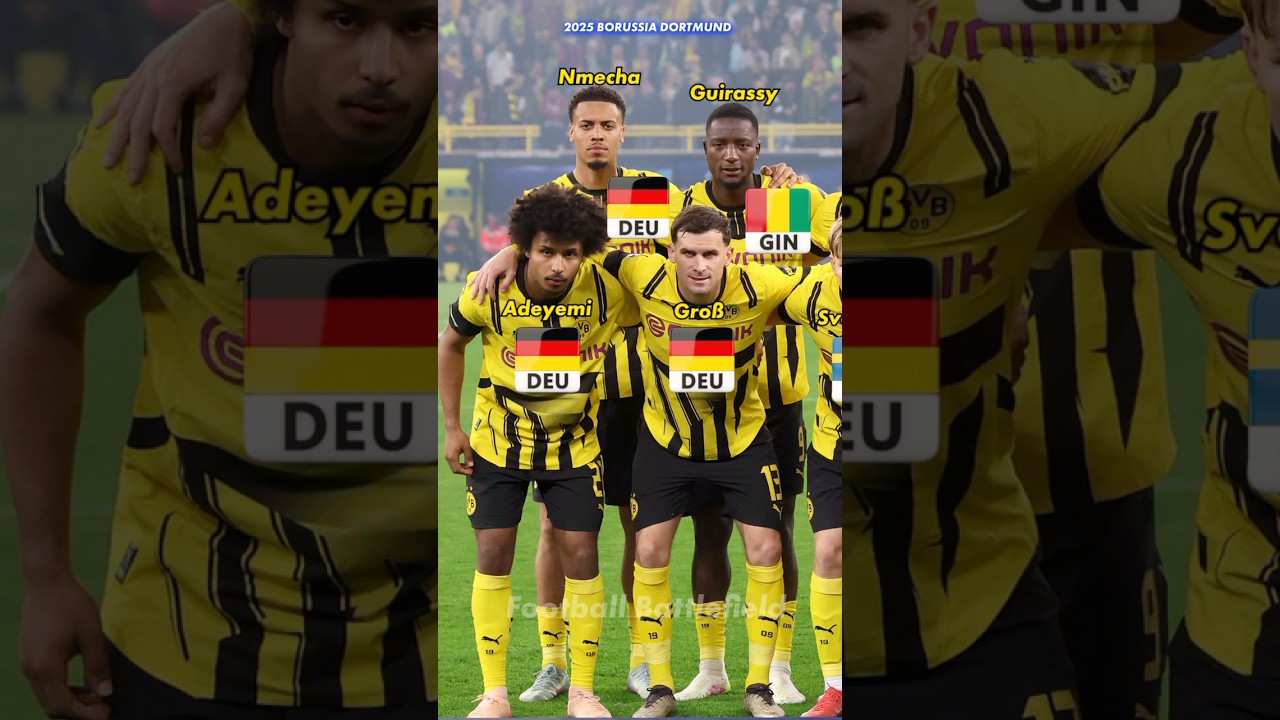 Borussia Dortmund squad vs Barcelona 3-1 Champions League 24/25🔥#footballshorts #bvb #ucl Borussia Dortmund squad vs Barcelona 3-1 Champions League 24/25🔥#footballshorts #bvb #ucl