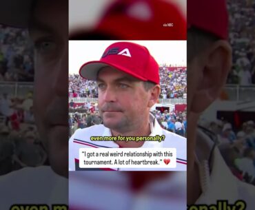 A heartbreaking loss for Captain Keegan Bradley. 😔 A heartbreaking loss for Captain Keegan Bradley. 😔