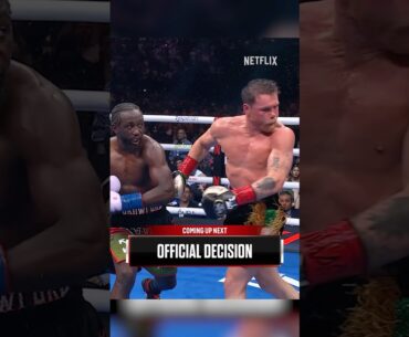 Canelo couldn’t believe this hit from Terence Crawford 😳 #canelocrawford #canelo #terencecrawford