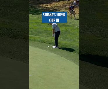 WHAT a chip from Straka! 😍