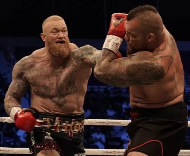 Hafthor Bjornsson vs Eddie Hall - Full Fight Highlights
