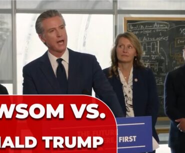 GAVIN NEWSOM blasts Republicans, ridicules TRUMP over sombrero memes and shutdown golf