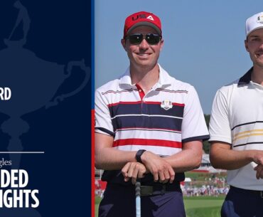 Rasmus Højgaard vs Ben Griffin Extended Highlights | Sunday Singles | 2025 Ryder Cup