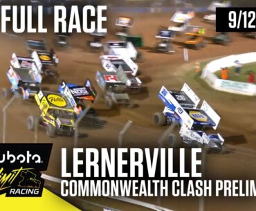 FULL RACE: Commonwealth Clash Prelim | Kubota High Limit Racing at Lernerville Speedway 9/12/2025