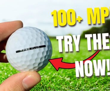 Top Coach Reveals BEST Balls for 100 MPH+ Swing Speed in 2025