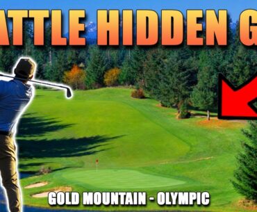 Seattle's BEST HIDDEN GEM Golf Course! | Gold Mountain Olympic Course