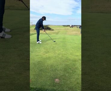 Full Senge from Marco Penge #wallop #penge #dpworldtour #golf #dunhilllinks