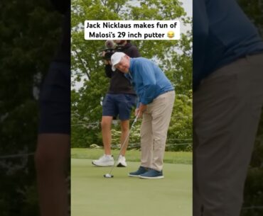 Jack Nicklaus did this to Good Good 😂 #shorts
