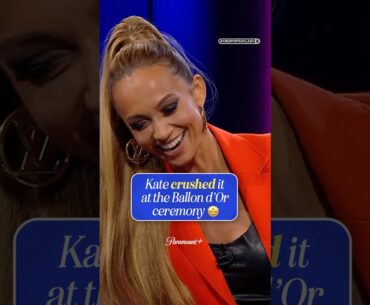 The #UCLToday crew’s reaction to Kate’s red carpet 😂😭