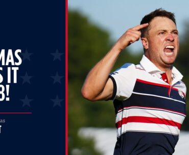 Justin Thomas Wins in Dramatic Style | 2025 Ryder Cup