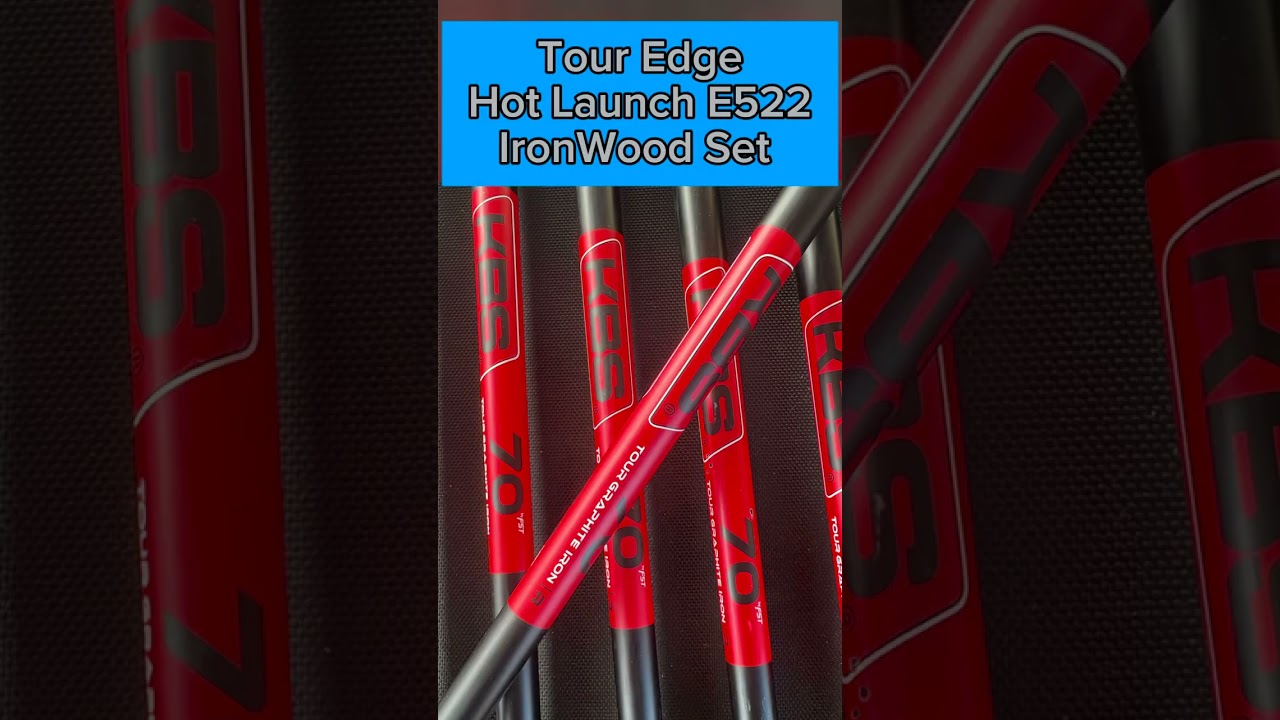 FOR SALE 368 47$ Tour Edge Hot Launch E522 Iron Wood Set 4 PW KBS Tour 70 R Graphite Left Handed FOR SALE 368 47$ Tour Edge Hot Launch E522 Iron Wood Set 4 PW KBS Tour 70 R Graphite Left Handed