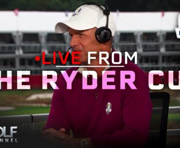 Europeans expecting hostile atmosphere at Bethpage Black | Live From the Ryder Cup | Golf Channel