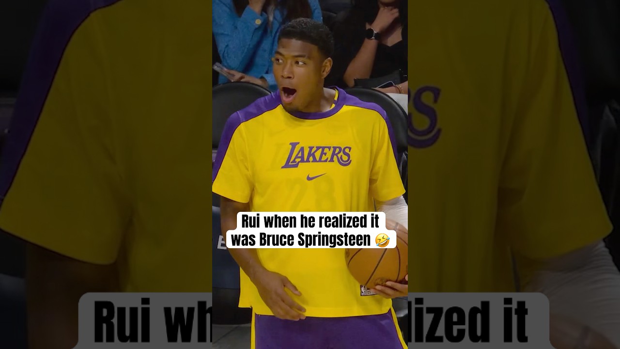 Rui’s reaction to Bruce Springsteen 😂 Rui's reaction to Bruce Springsteen 😂