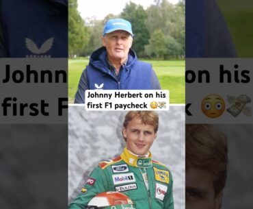 Johnny Herbert on his first F1 paycheck 😳💸 #f1 #formula1 #johnnyherbert Johnny Herbert on his first F1 paycheck 😳💸 #f1 #formula1 #johnnyherbert