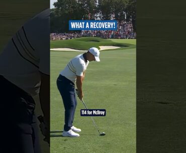 McIlroy's putt to WIN the hole! 🤩