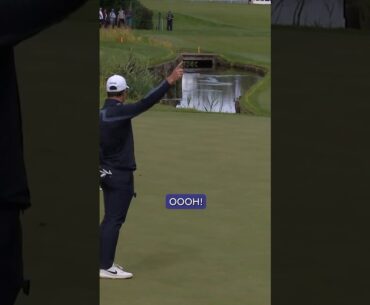 Viktor Hovland’s EAGLE finish 🙌