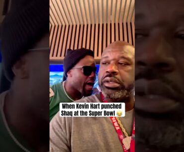 Kevin Hart messing with Shaq 😭
