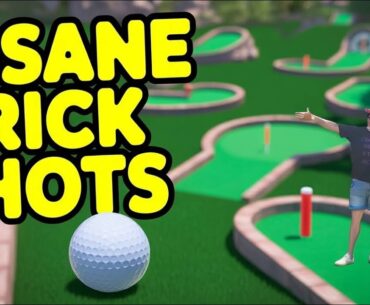 Epic Mini Golf Shots & Trick Shots Compilation ⛳️