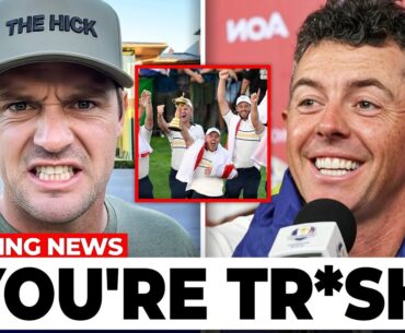Bryson DeChambeau Calls Out Rory Mcilroy After Ryder Cup Feud