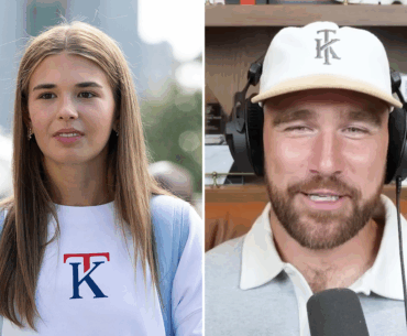 Kai Trump enrages Swifties as superfans accuse president’s grandaughter of ripping off Travis Kelce’s logo