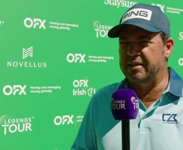 Keith Horne Interview | Still Leading After Round 2 – OFX Irish Legends ⛳️