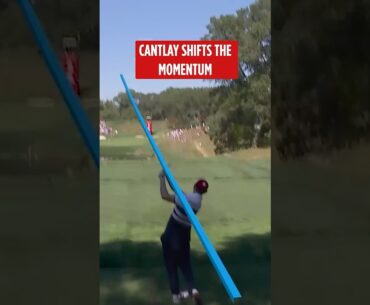 Cantlay FLIPS the momentum! 🤩