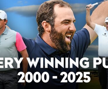 Every WINNING Putt at The Open 2000-2025 🏆