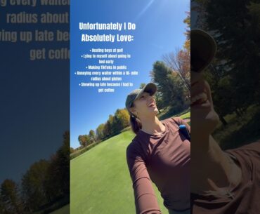 Guilty as charged 🫠 #golf #golfer #golfgirl #girlsgolf #golfswing #golfislife #golflife #progolf