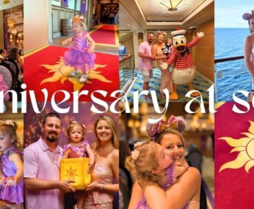 DISNEY MAGIC Rapunzel's Royal Table to Celebrate our 8th wedding anniversary at Sea! July 2025