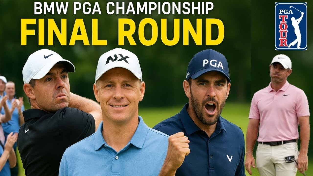 BMW PGA Championship 2025 | Round 4 Live Leaderboard, Rory McIlroy, Alex Noren Battle BMW PGA Championship 2025 | Round 4 Live Leaderboard, Rory McIlroy, Alex Noren Battle