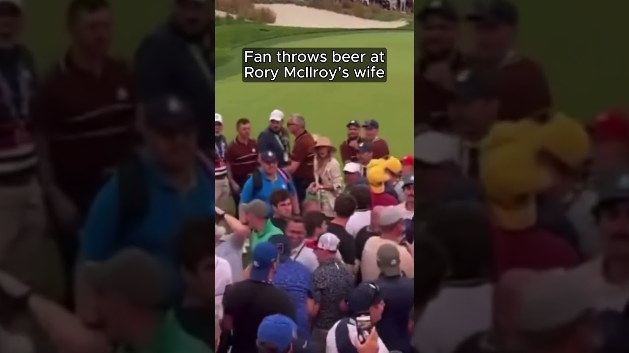 Did This Fan Go Too Far at the Ryder Cup? 😳🍺 Did This Fan Go Too Far at the Ryder Cup? 😳🍺