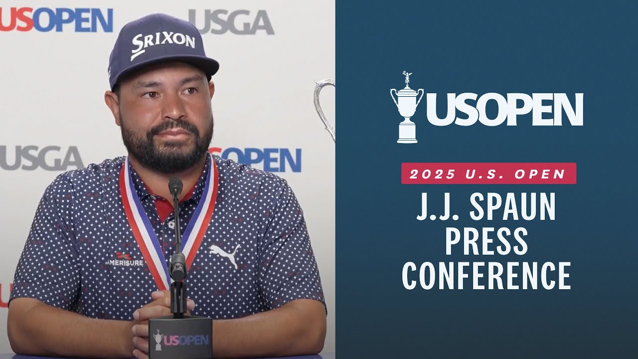 J.J. Spaun: 2025 U.S. Open Champion Press Conference J.J. Spaun: 2025 U.S. Open Champion Press Conference