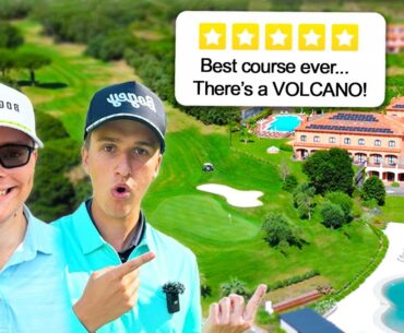 We Played The Best Golf Resort in Italy...