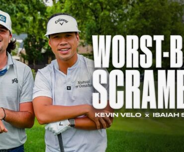 Worst-ball scramble with PGA TOUR rookies | Episode 2 | Rocket Rookies Classic