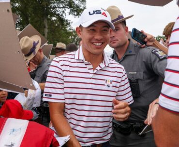 Collin Morikawa doesn't believe he incited Ryder Cup crowds