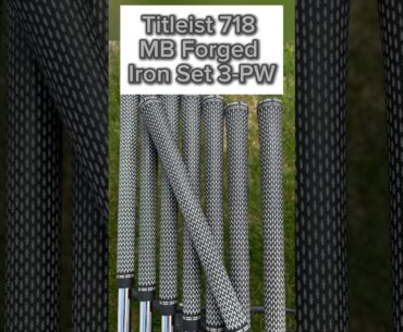 FOR SALE 591.47$ Titleist 718 MB Forged Iron Set 3-PW | Project X 6.0 | Right-Handed Gold Pride