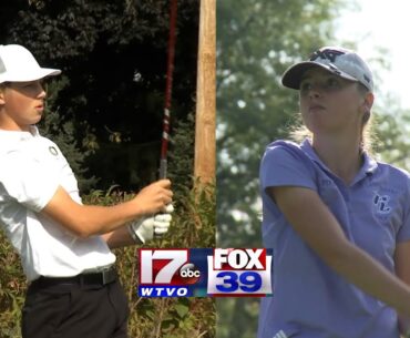 Lutheran's Ella Pieschel and Boylan's Cole Beto claim sectional golf championships