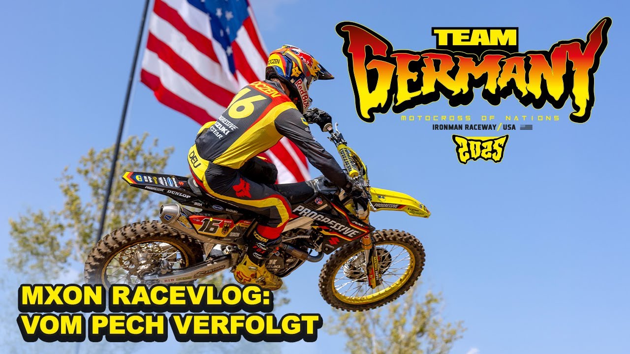 MXON 2025 in den USA: Racevlog mit Ken Roczen, Simon Längenfelder und Max Spies – Ironman Raceway MXON 2025 in den USA: Racevlog mit Ken Roczen, Simon Längenfelder und Max Spies - Ironman Raceway