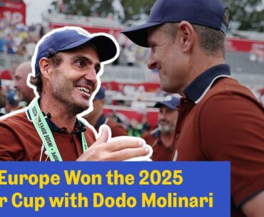 Cracking the Ryder Cup Code with Team Europe Vice Captain Dodo Molinari