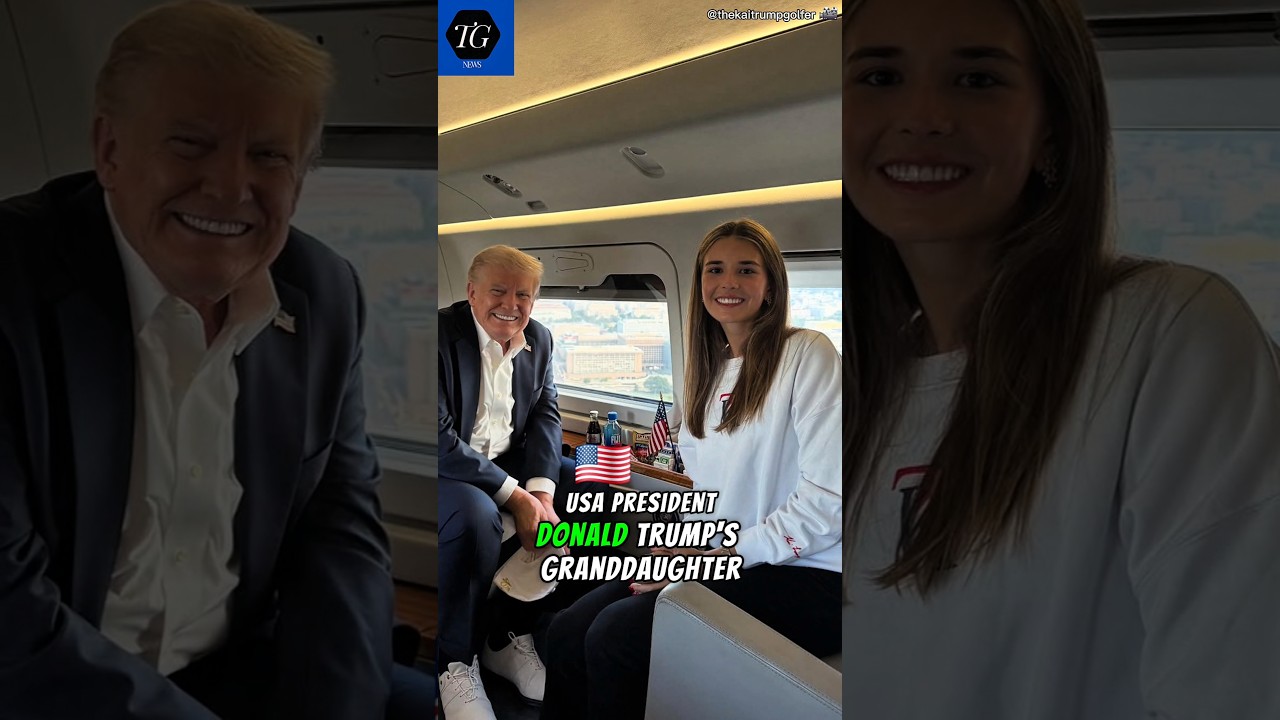 Kai Trump, USA President Donald Trump’s granddaughter, just dropped her first clothing collection! Kai Trump, USA President Donald Trump’s granddaughter, just dropped her first clothing collection!