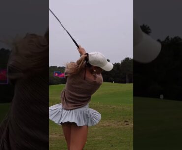 Amazing Golf Swing you need to see | Golf Girl awesome swing | Golf shorts | Sydney Raye Grimes