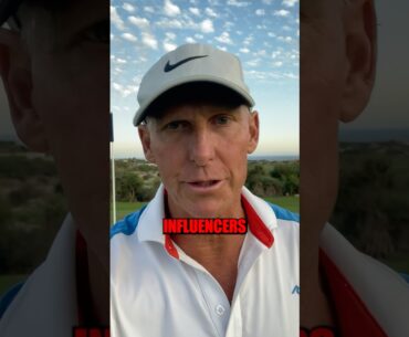 Stop listening to golf influencers ‼️ #golf #golfinstruction #golftips